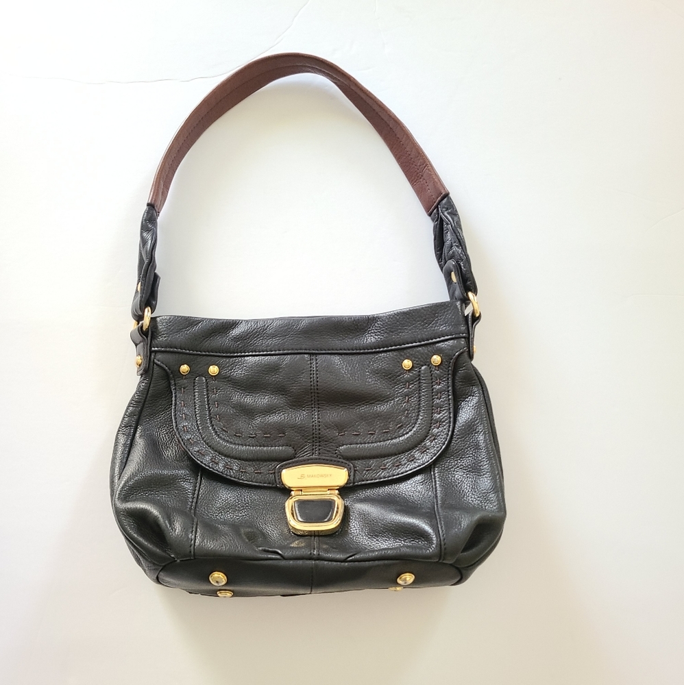 B Makowsky Shoulder Handbag
